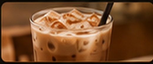 Bebida gelada com café